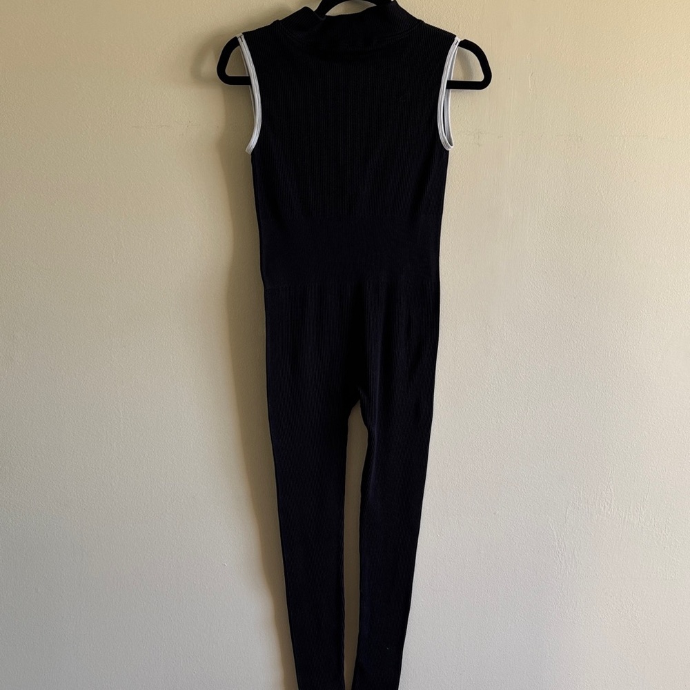Wilfred Black Sleeveless Zip-Front Jumpsuit - Picture 5 of 5